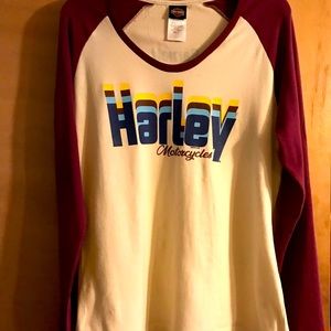 NWOT Sz Lg Harley-Davidson Long Sleeve Top
